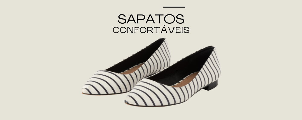 sapatos femininos confortaveis